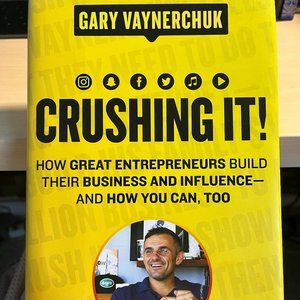 Crushing It! by Gary Vee Vaynerchuk - Hard Cover Book